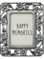 Clayre & Eef Cadre photo 4*5 cm/2.5*3.5 cm couleur argentée MLFF0014ZI