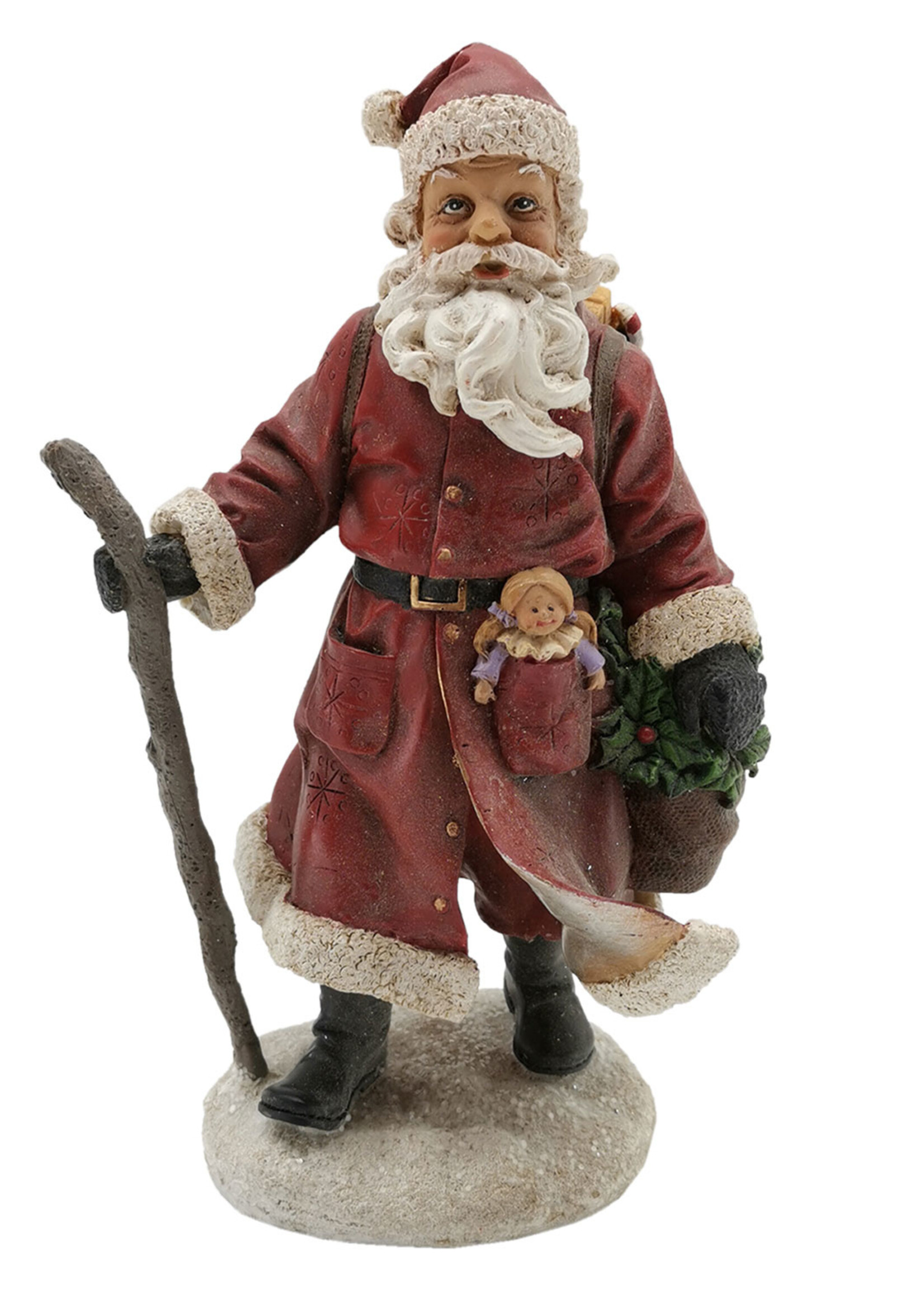 Clayre & Eef Kerstman 13*9*21 cm 6PR2727