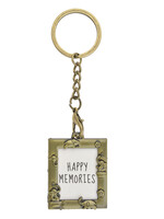 Clayre & Eef Porte-clés photo couleur or MLKCF0001GO