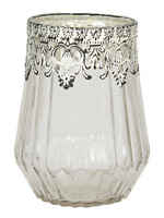 Clayre & Eef Photophore Ø 12*18 cm 6GL2894