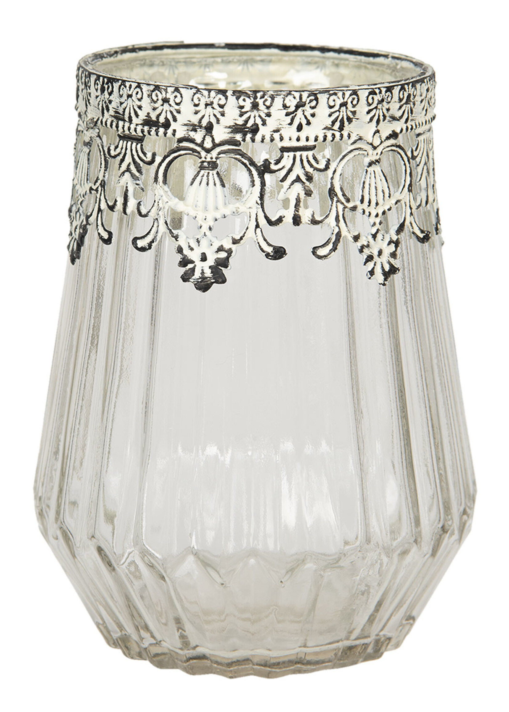 Clayre & Eef Photophore Ø 12*18 cm 6GL2894