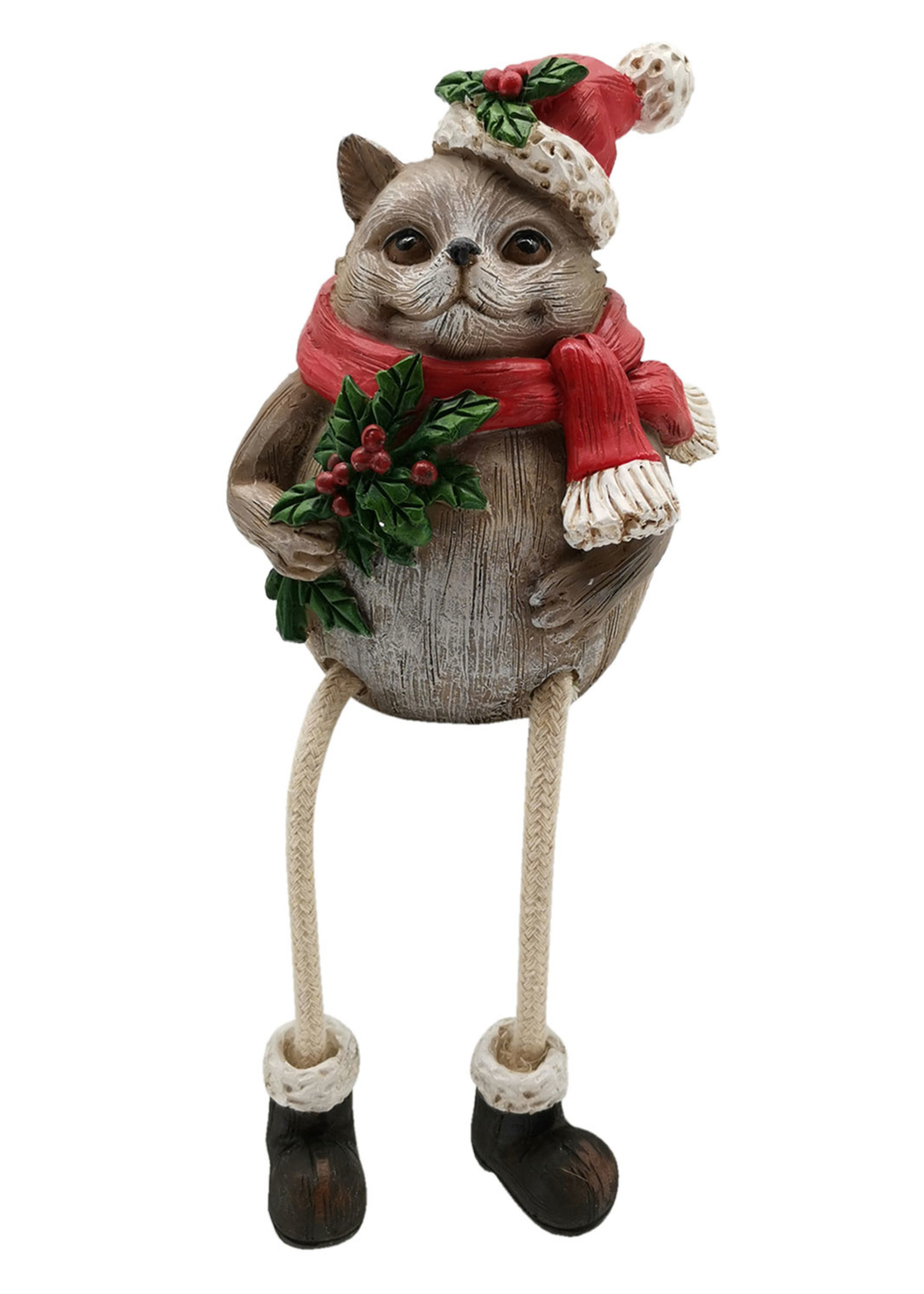 Clayre & Eef Decoratie egel 9*7*12 cm 6PR2739