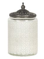 Clayre & Eef Waxinelichthouder Ø 9*14 cm 6GL2896