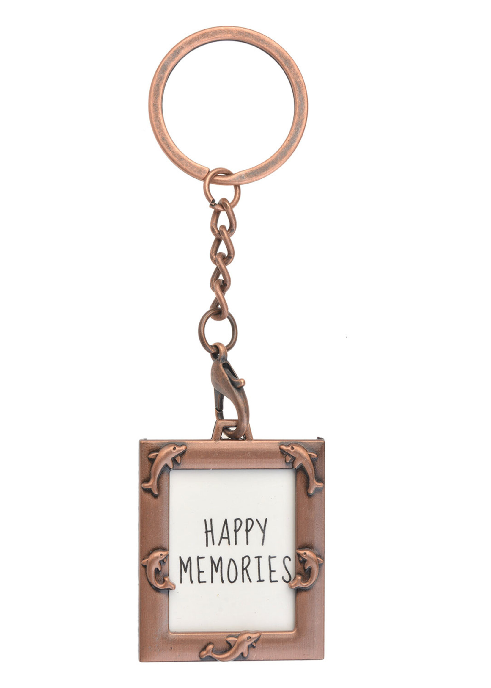 Clayre & Eef Porte-clés photo couleur cuivre MLKCF0002KO