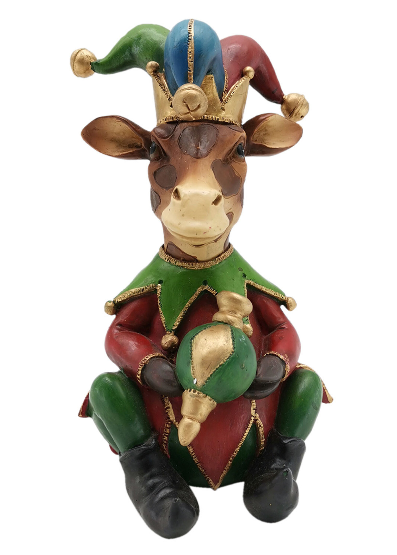 Clayre & Eef Decoratie ezel 11*11*18 cm 6PR2742