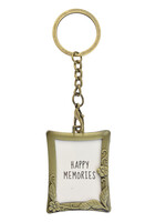 Clayre & Eef Porte-clés photo couleur or MLKCF0003GO