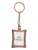 Clayre & Eef Foto sleutelhanger koperkleurig MLKCF0003KO