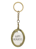 Clayre & Eef Porte-clés photo couleur or MLKCF0004GO