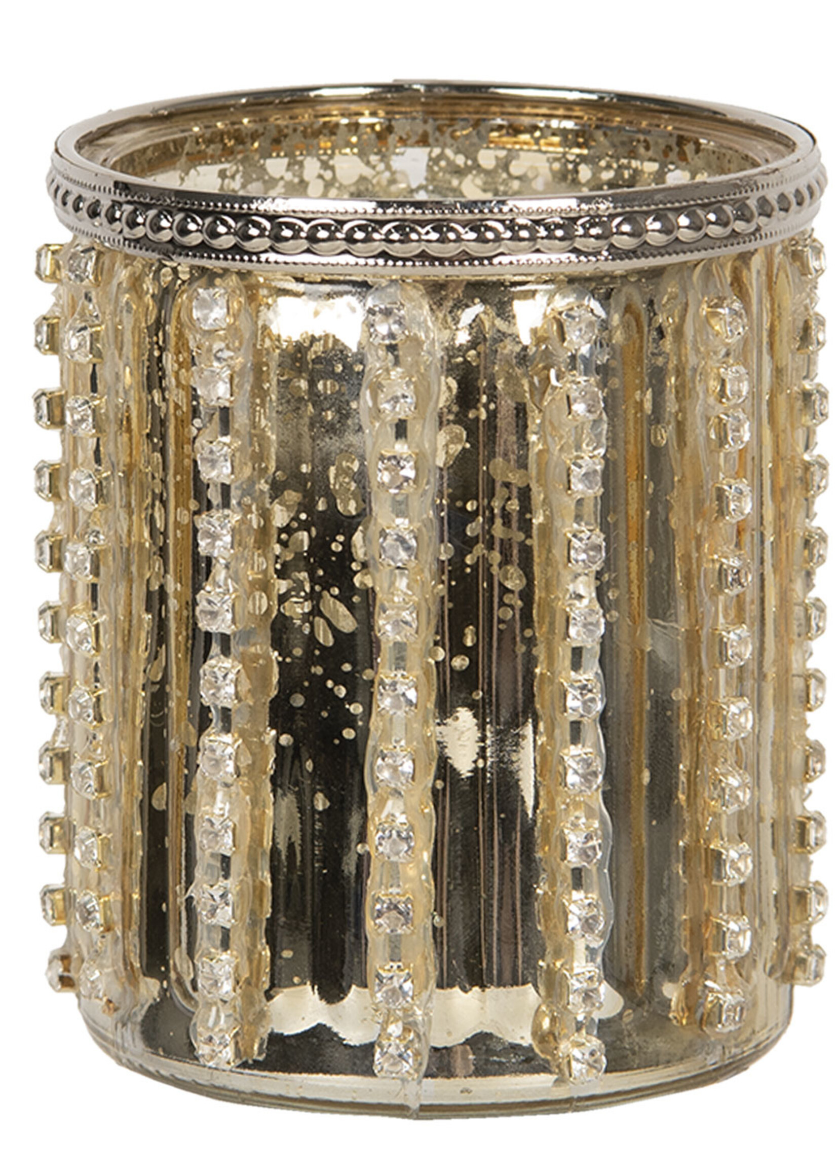 Clayre & Eef Photophore Ø 8*9 cm 6GL2904