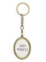 Clayre & Eef Porte-clés photo couleur or MLKCF0005GO