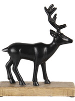 Clayre & Eef Décoration renne 16*6*18 cm 6AL0054