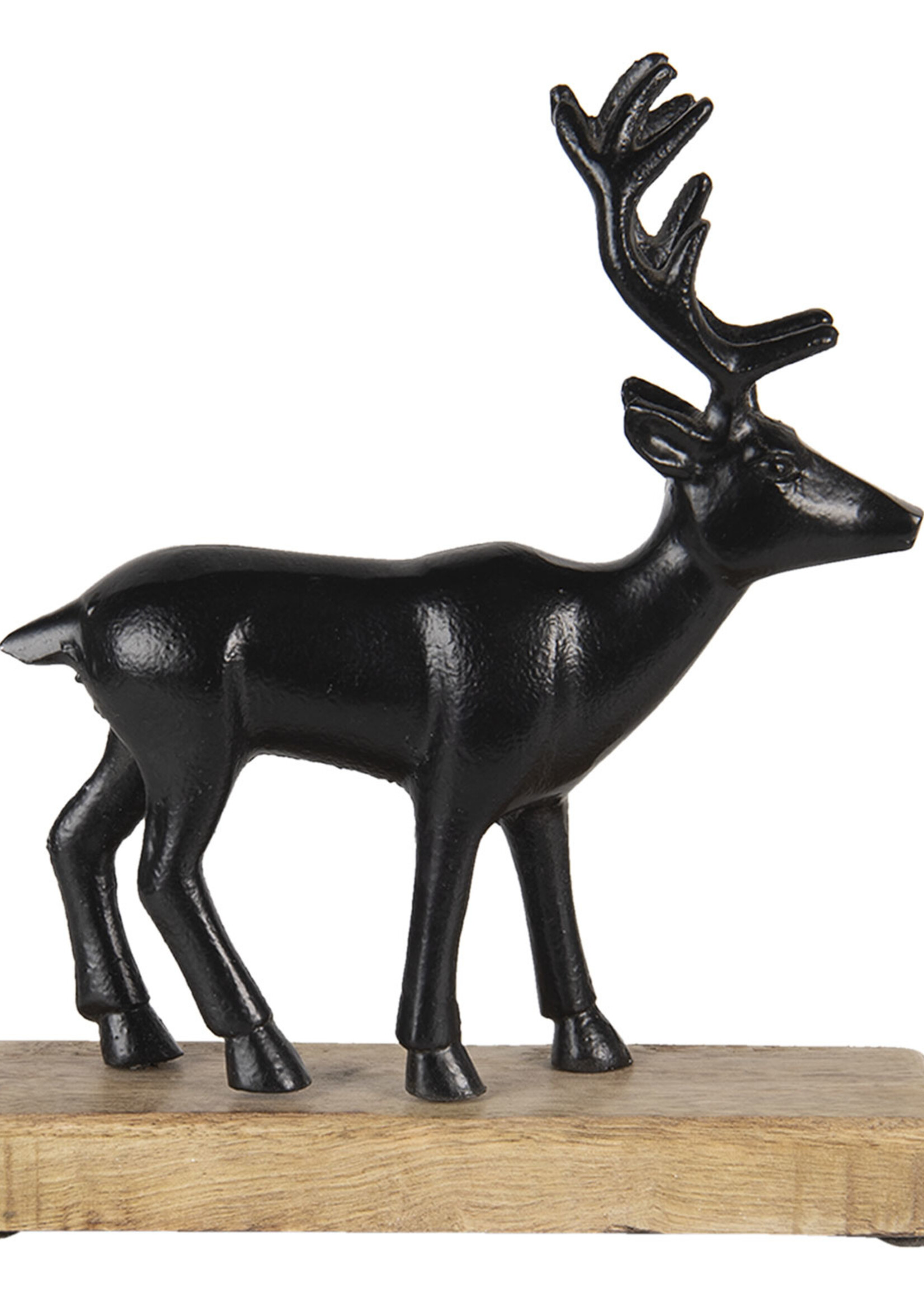 Clayre & Eef Decoratie rendier 16*6*18 cm 6AL0054