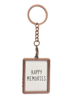 Clayre & Eef Porte-clés photo couleur cuivre MLKCF0006KO