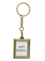 Clayre & Eef Porte-clés photo couleur or MLKCF0007GO