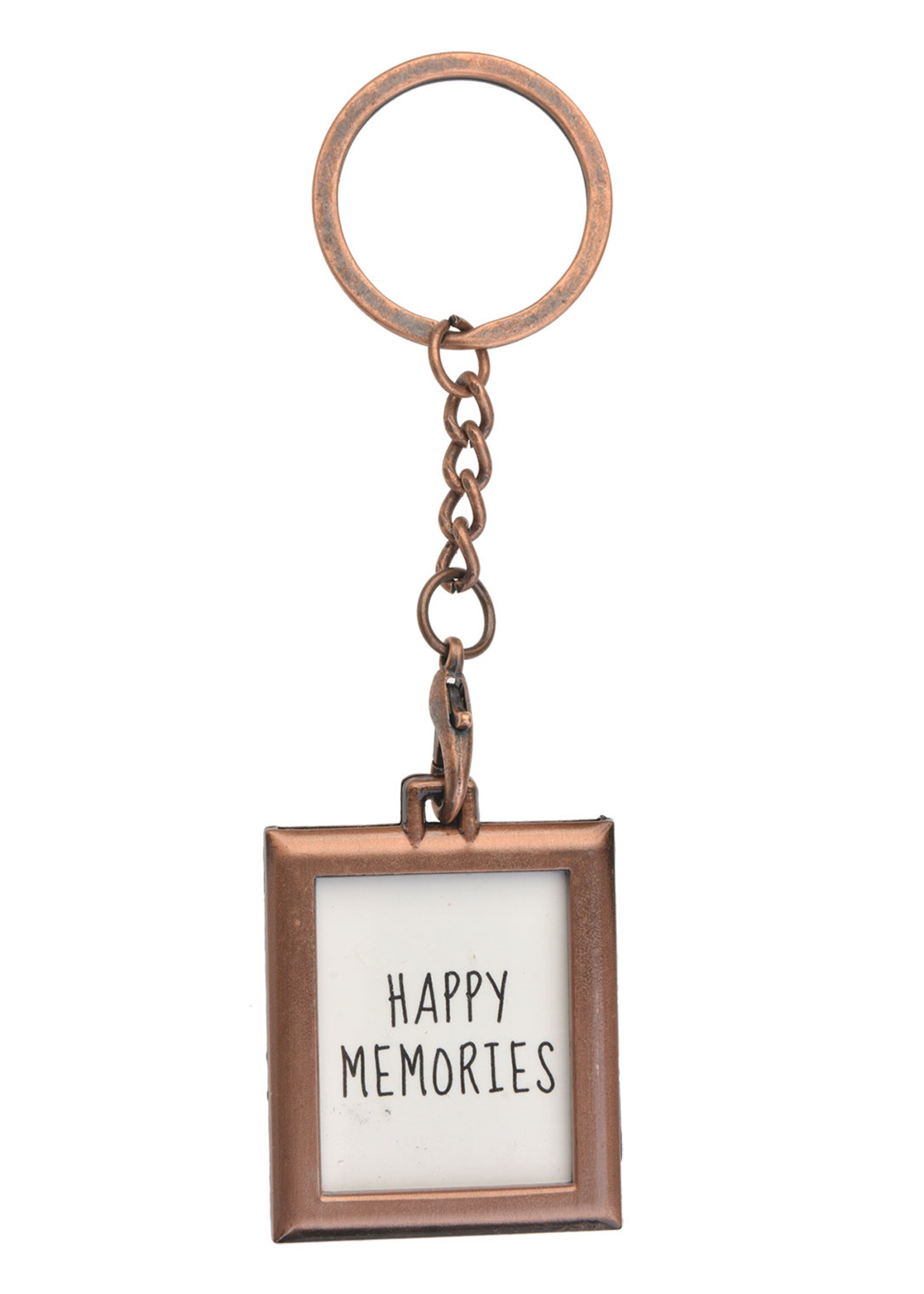 Clayre & Eef Porte-clés photo couleur cuivre MLKCF0007KO