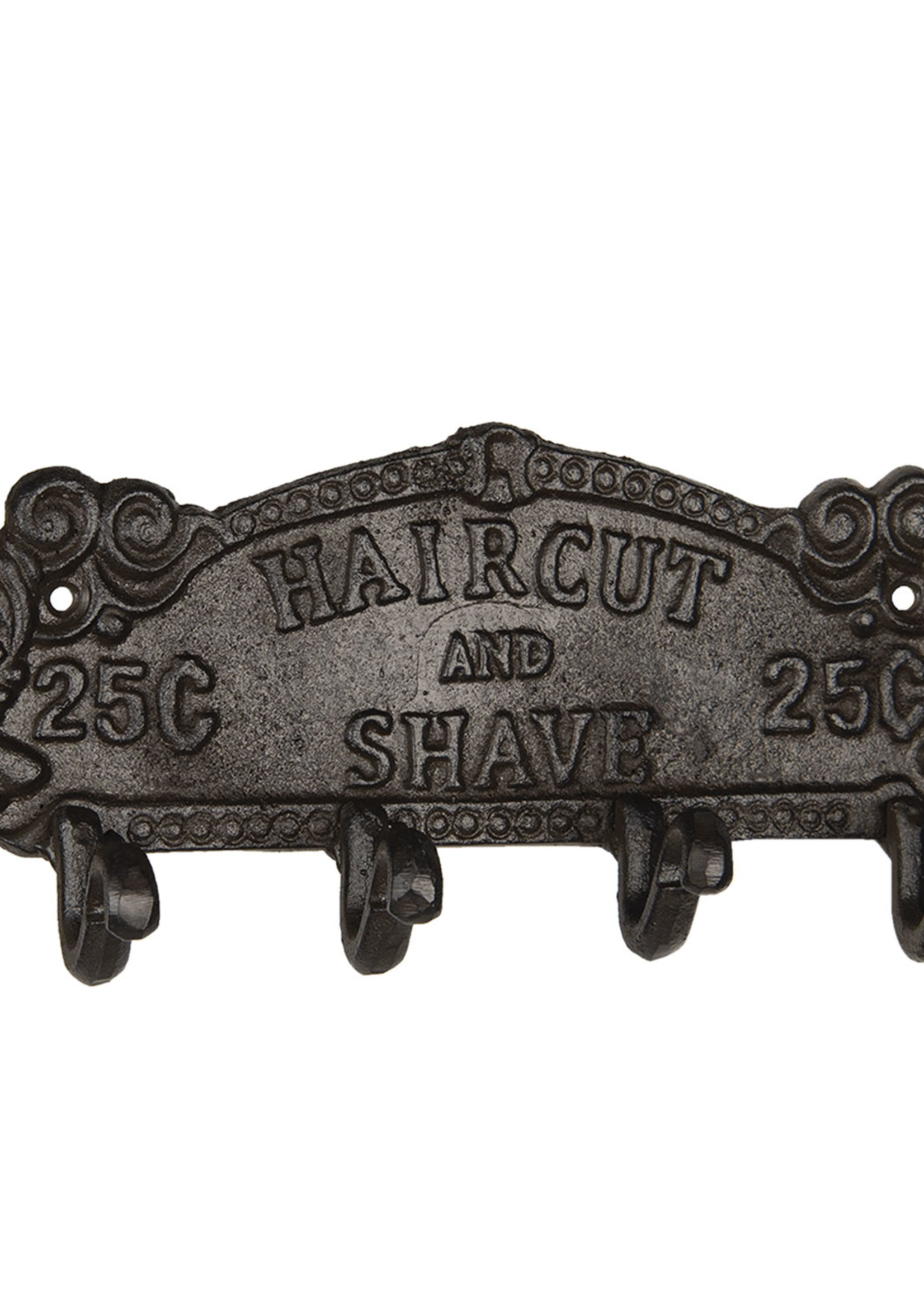 Clayre & Eef Portemanteau 4 patères 28*7*12 cm 6Y3906