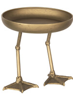 Clayre & Eef Plat en métal Ø 20*21 cm 6Y4011