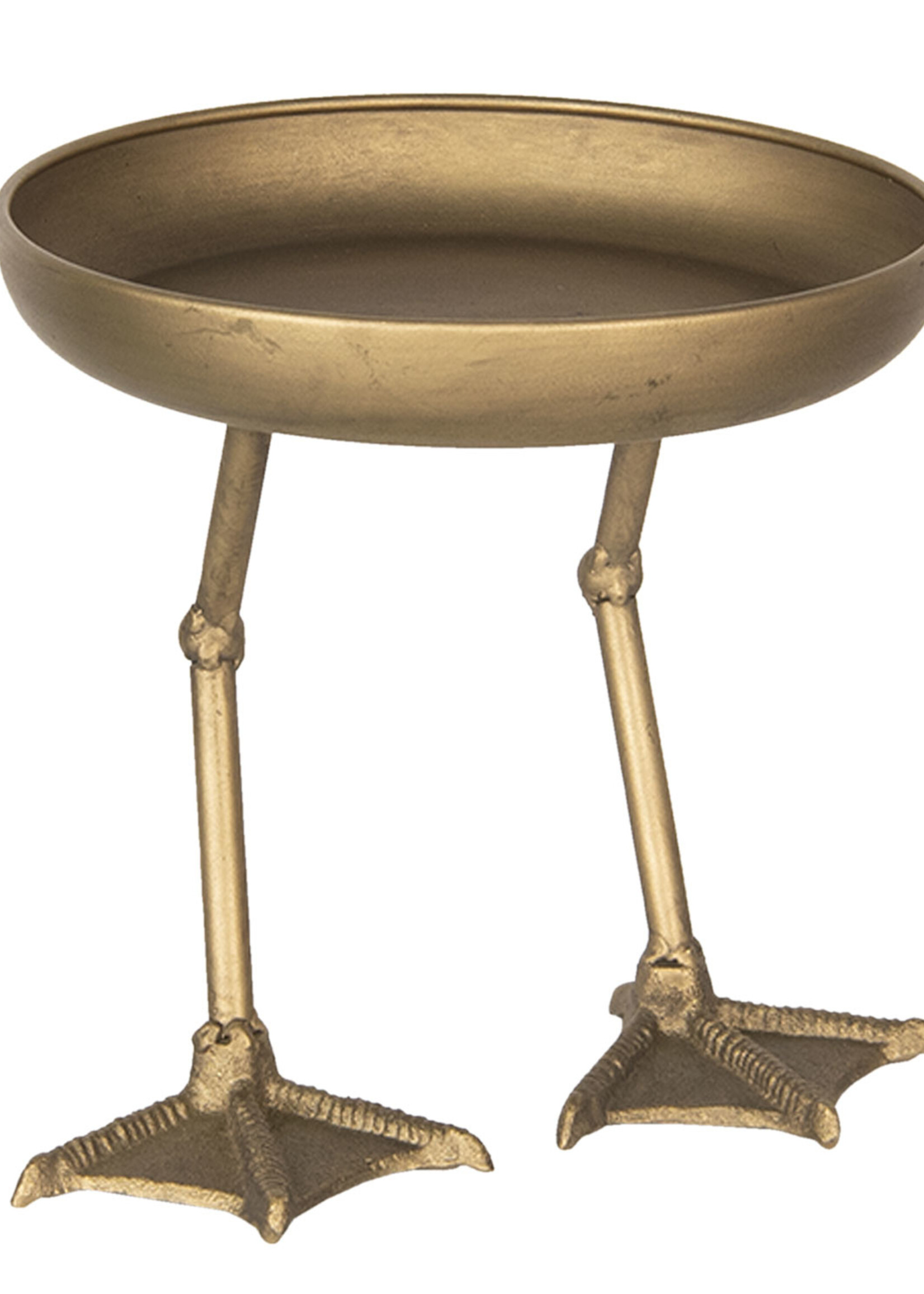 Clayre & Eef Schaal van metaal Ø 20*21 cm 6Y4011