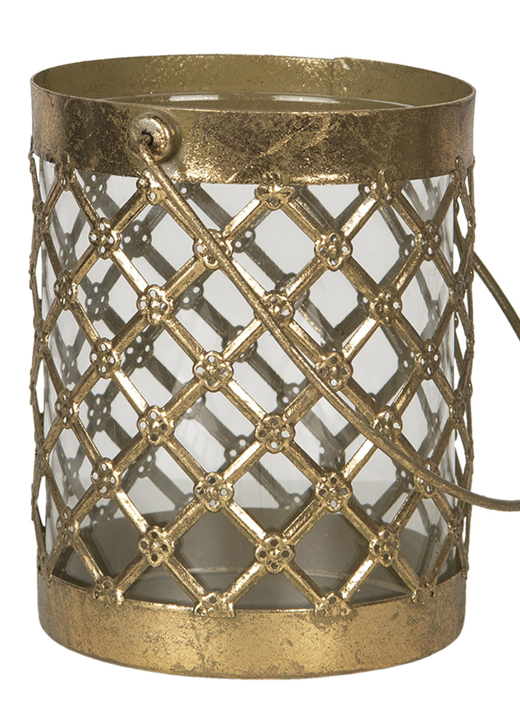 Clayre & Eef Waxinelichthouder Ø 13*16 cm 6Y4016