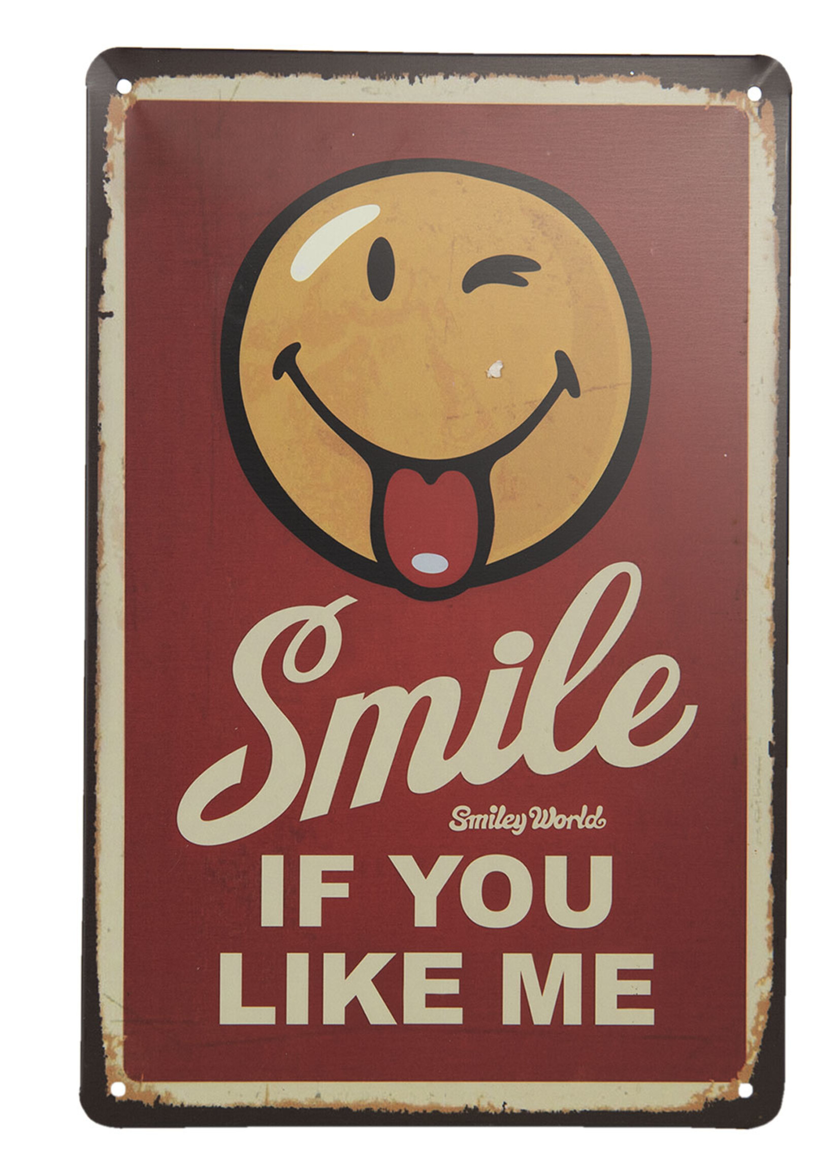 Clayre & Eef Tekstbord 20*30 cm 6Y4080