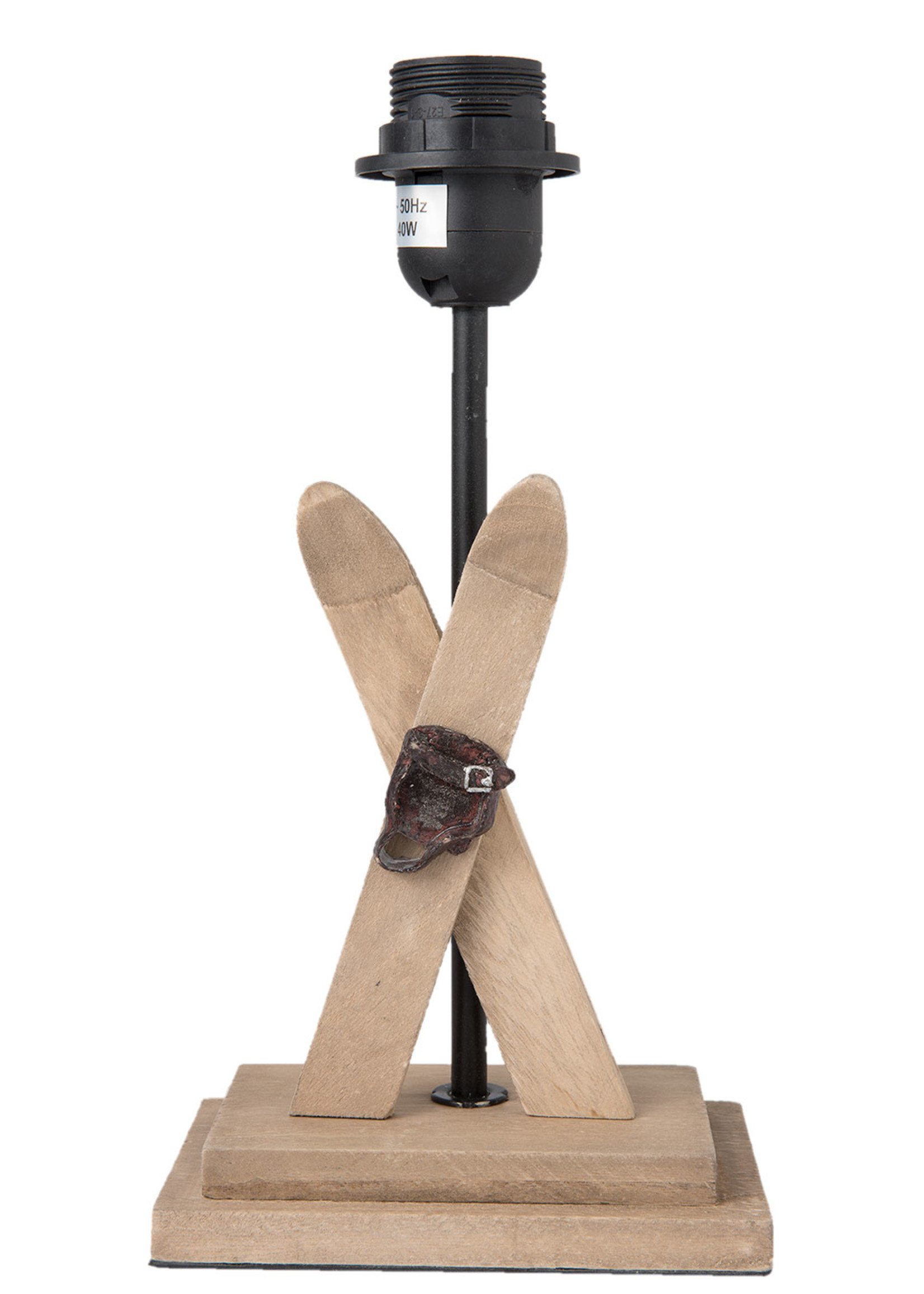 Clayre & Eef Lampenvoet 15*10*29 cm E27/max 1*40W 6LMP510