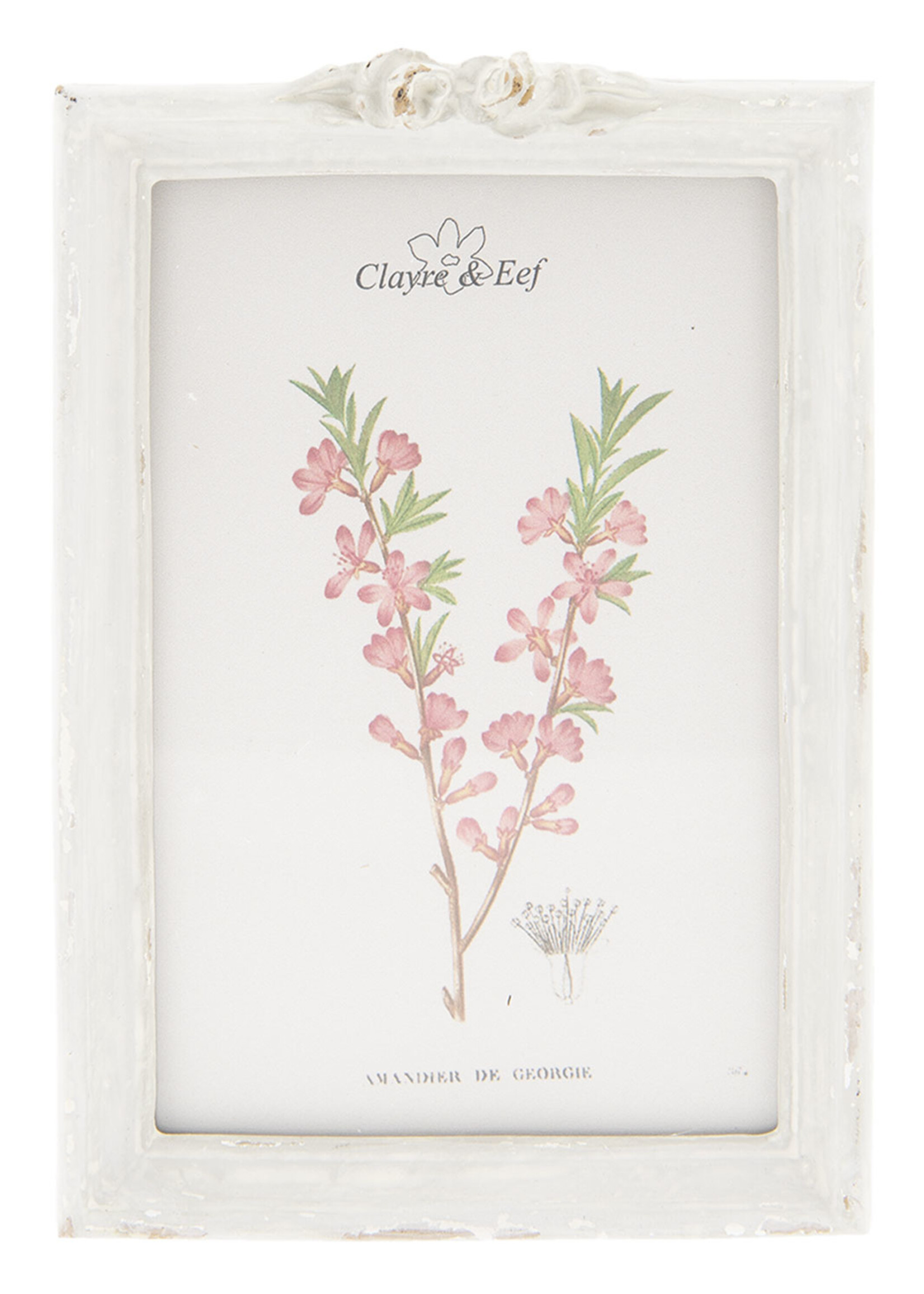 Clayre & Eef Fotolijst 12*2*18 cm / 10*15 cm 2F0554M