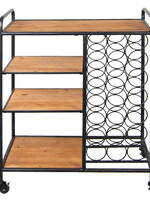 Clayre & Eef Porte-bouteille 76*37*89 cm 50299