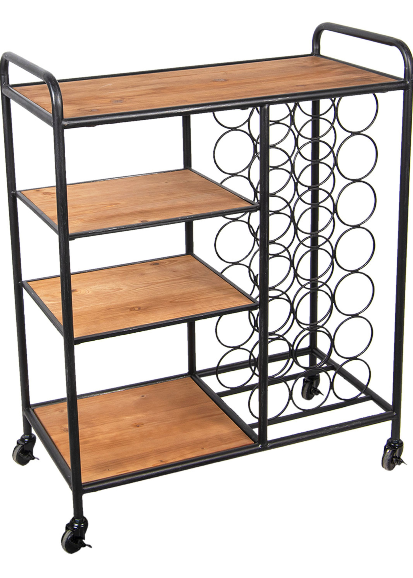 Clayre & Eef Porte-bouteille 76*37*89 cm 50299