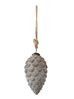 Clayre & Eef Kerstbal Ø 10*13 cm 6GL3094