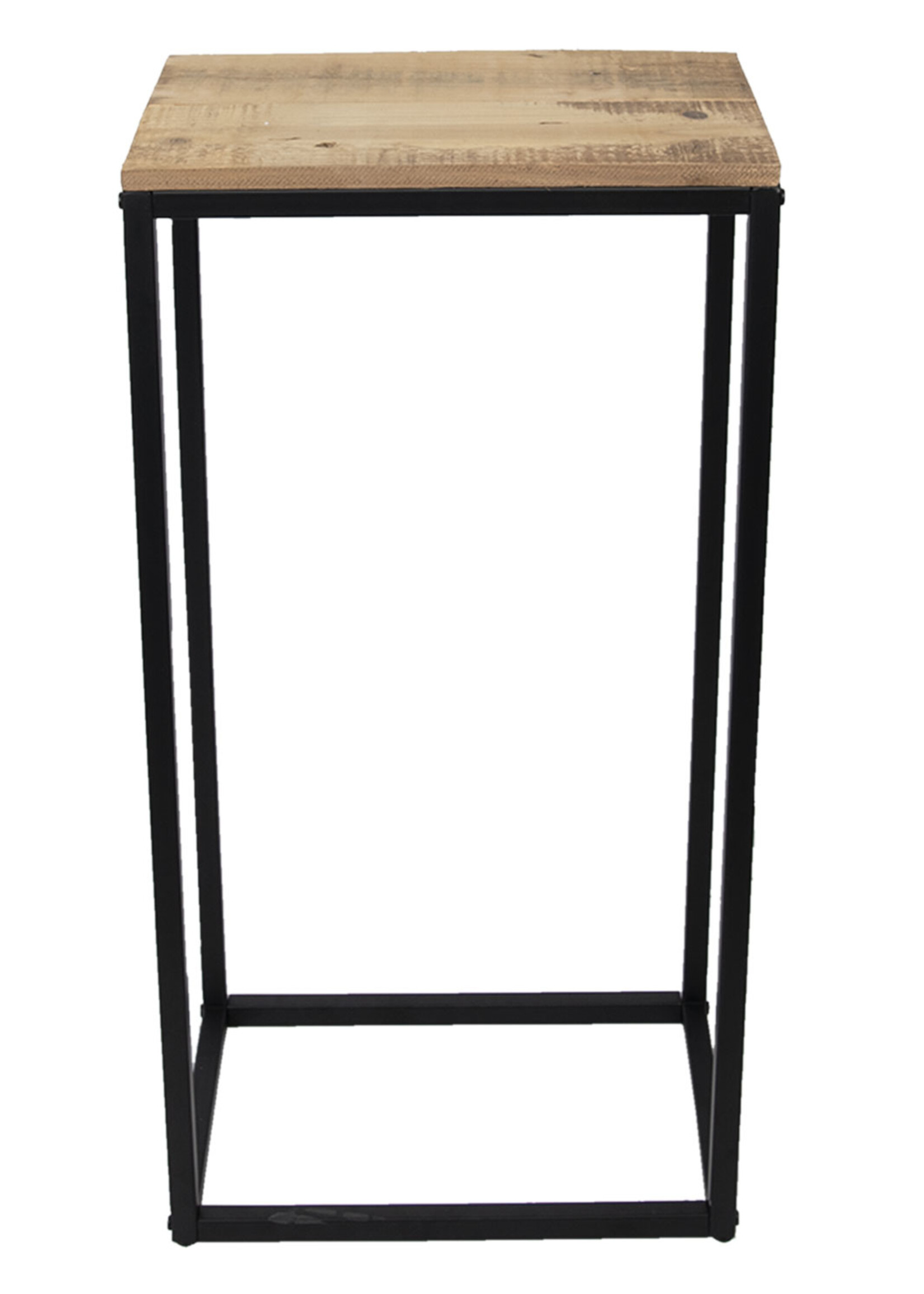 Clayre & Eef Wandtafel reclaimed wood 40*27*81 cm 50309