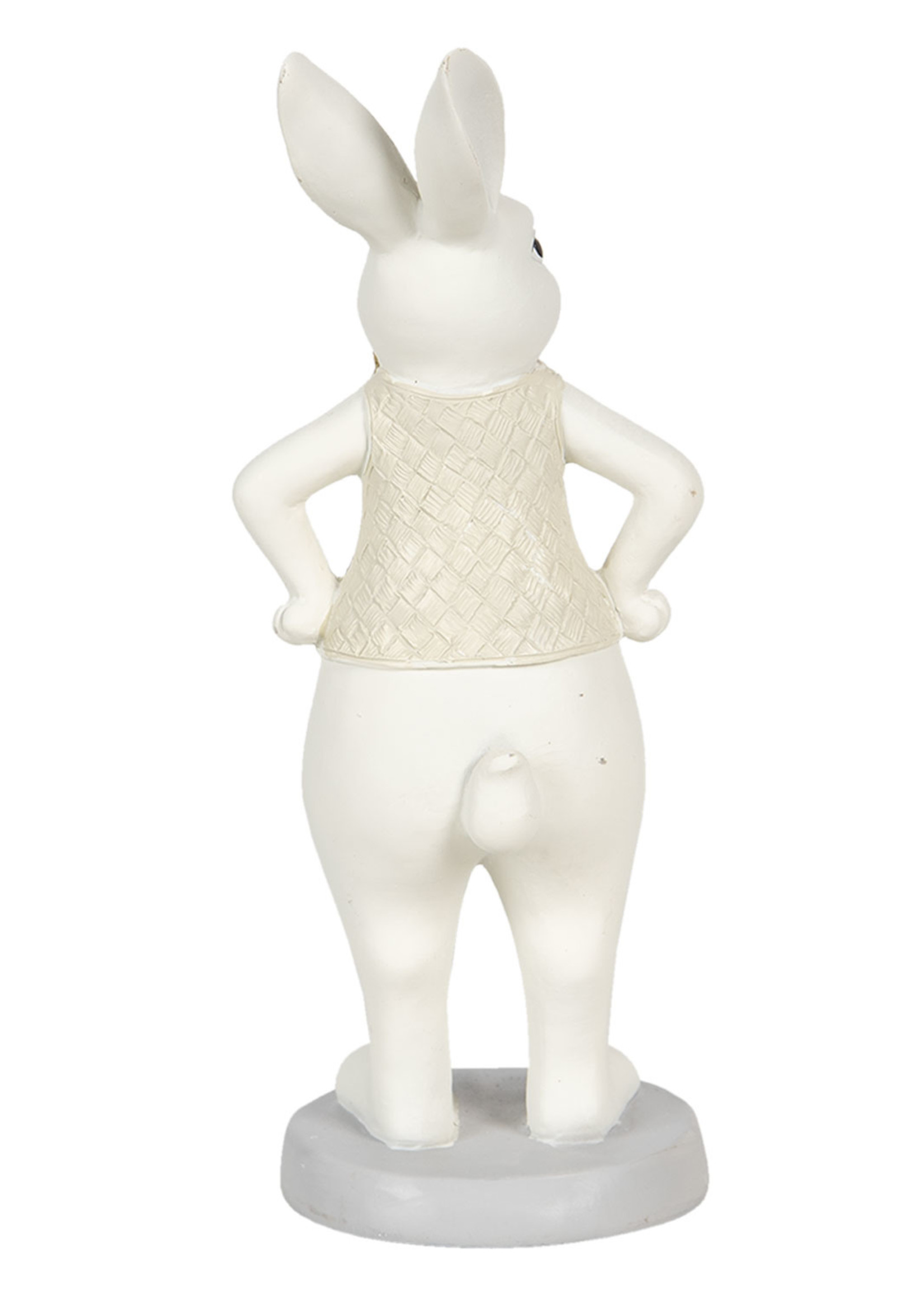 Clayre & Eef Decoratie konijn jongen 9*8*20 cm 6PR3174