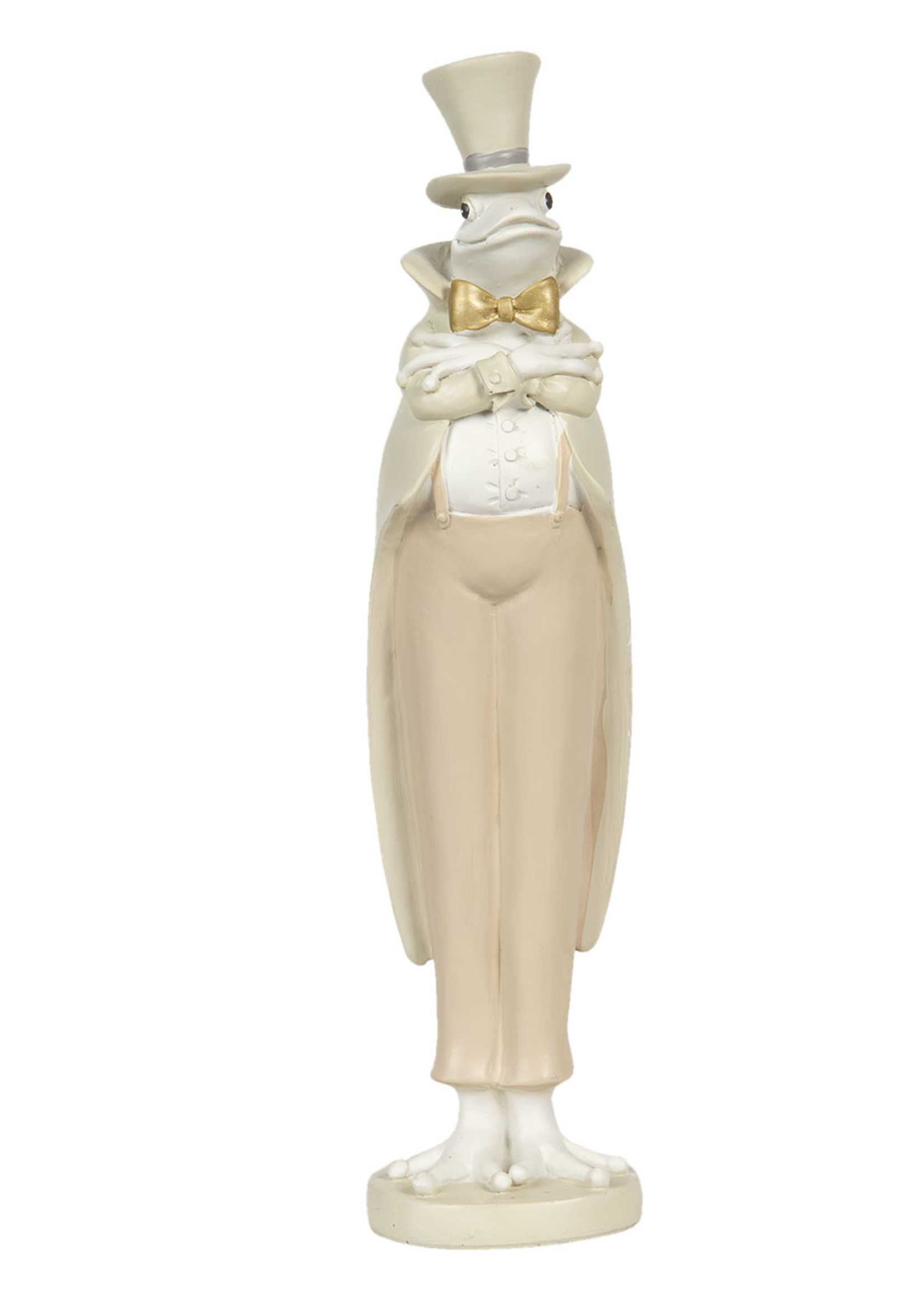 Clayre & Eef Décoration grenouille garçon 7*7*32 cm 6PR3178