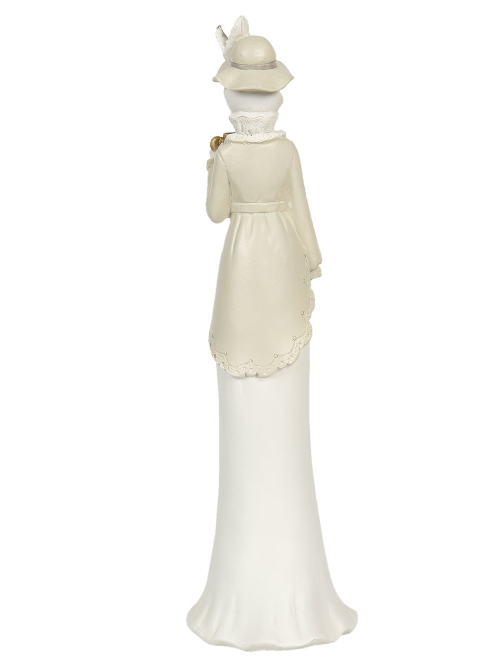 Clayre & Eef Décoration grenouille fille 7*7*32 cm 6PR3179