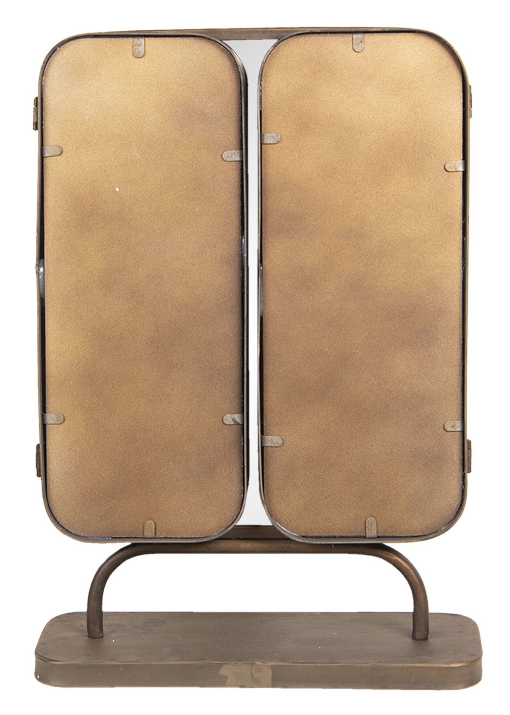 Clayre & Eef Miroir triptyque 66*14*50 cm 52S169