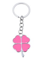 Clayre & Eef Sleutelhanger roze MLKCH0346