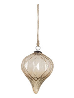 Clayre & Eef Kerstbal Ø 15*21 cm 6GL3124