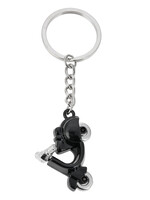 Clayre & Eef Sleutelhanger zwart MLKCH0358