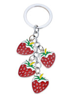 Clayre & Eef Porte-clés fraise MLKCH0362