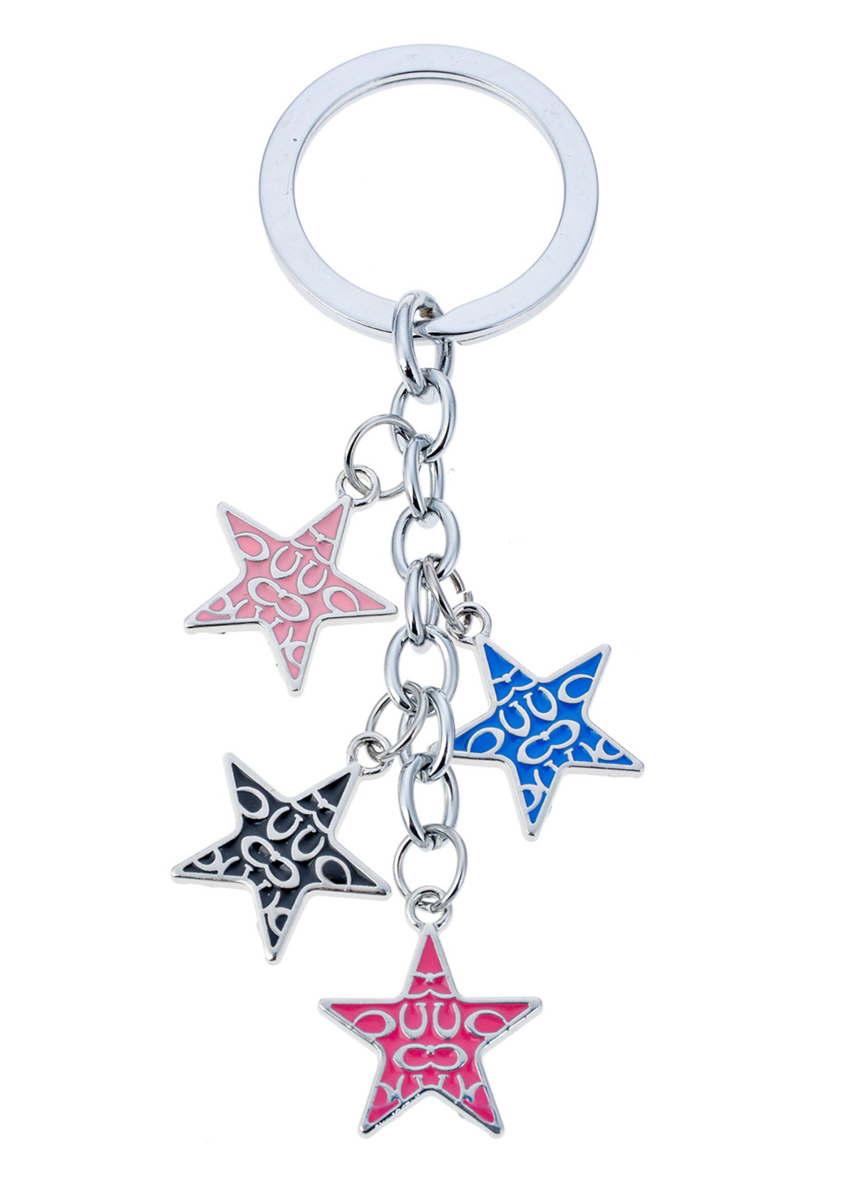 Clayre & Eef Sleutelhanger sterretjes MLKCH0363