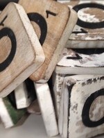 houten letters & tekens Scrabble Letter O