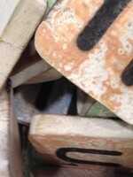 houten letters & tekens Scrabble Letter U
