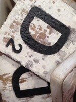 houten letters & tekens Scrabble  letter D