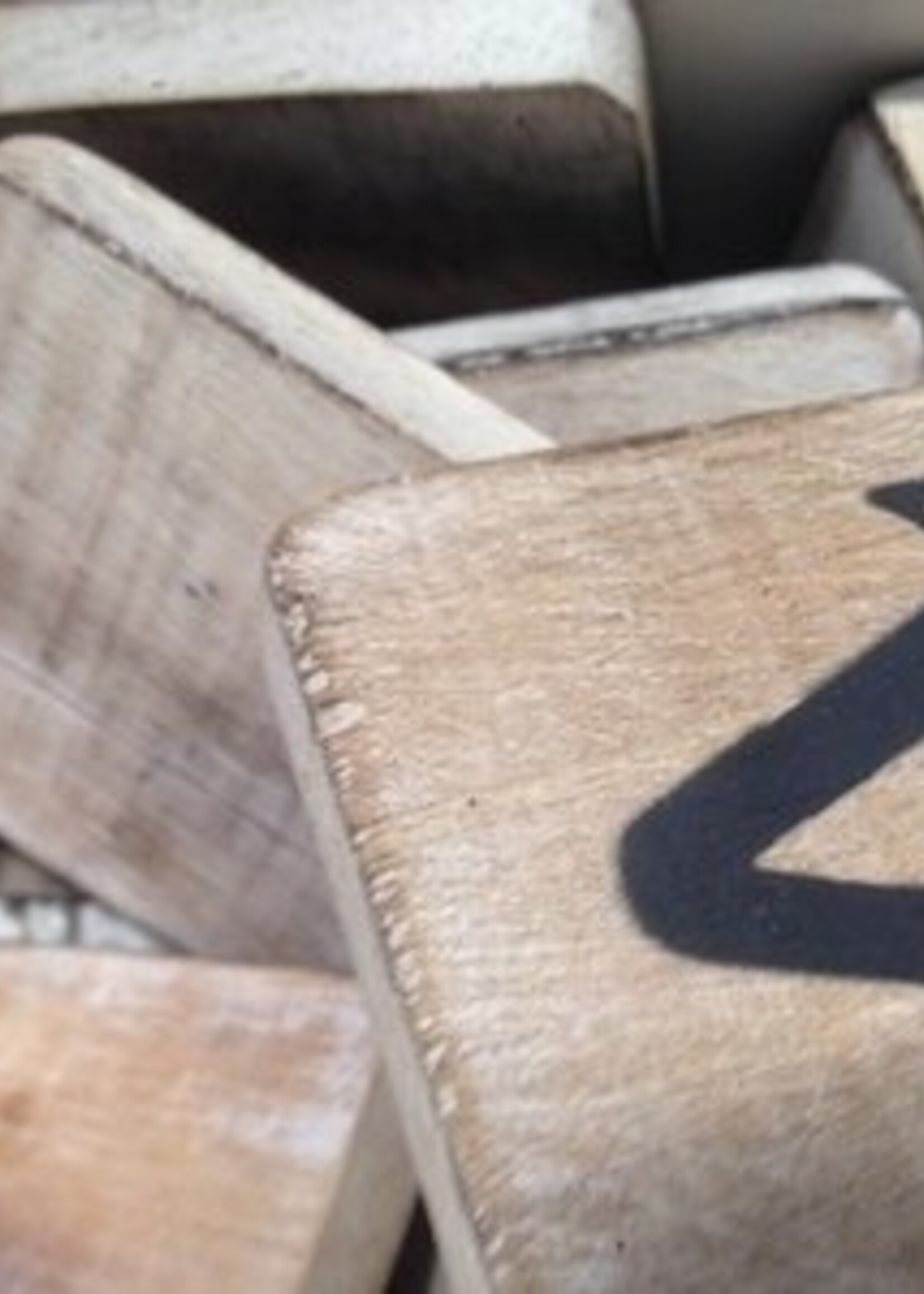 houten letters & tekens Scrabble Letter A