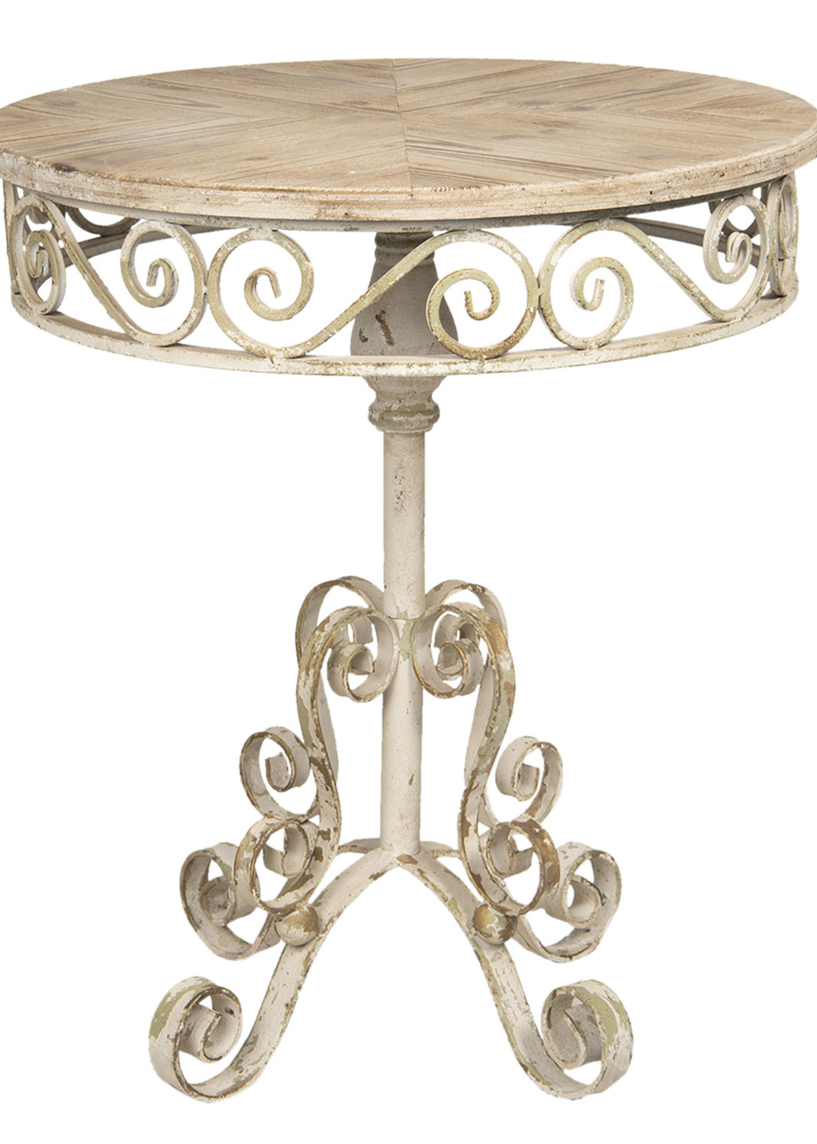 Clayre & Eef Table d’appoint Ø 64*73 cm 50417