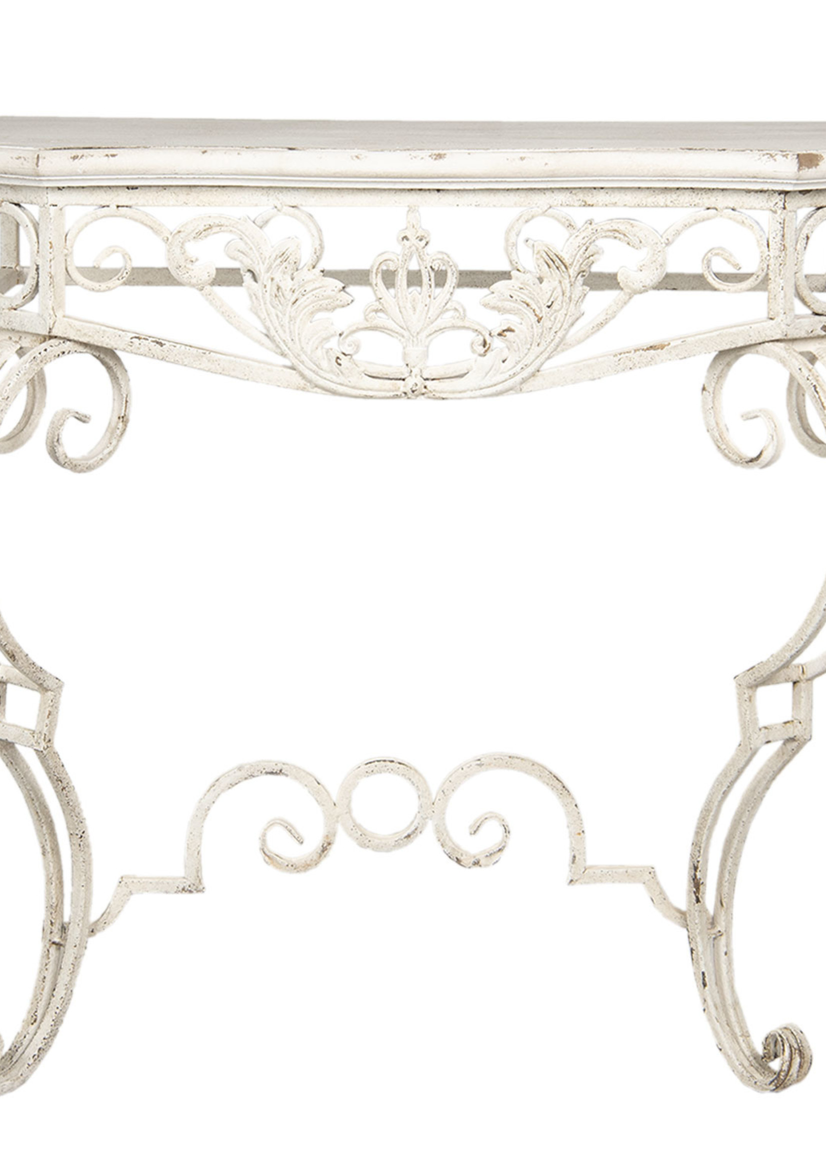 Clayre & Eef Table murale 86*44*81 cm 50435