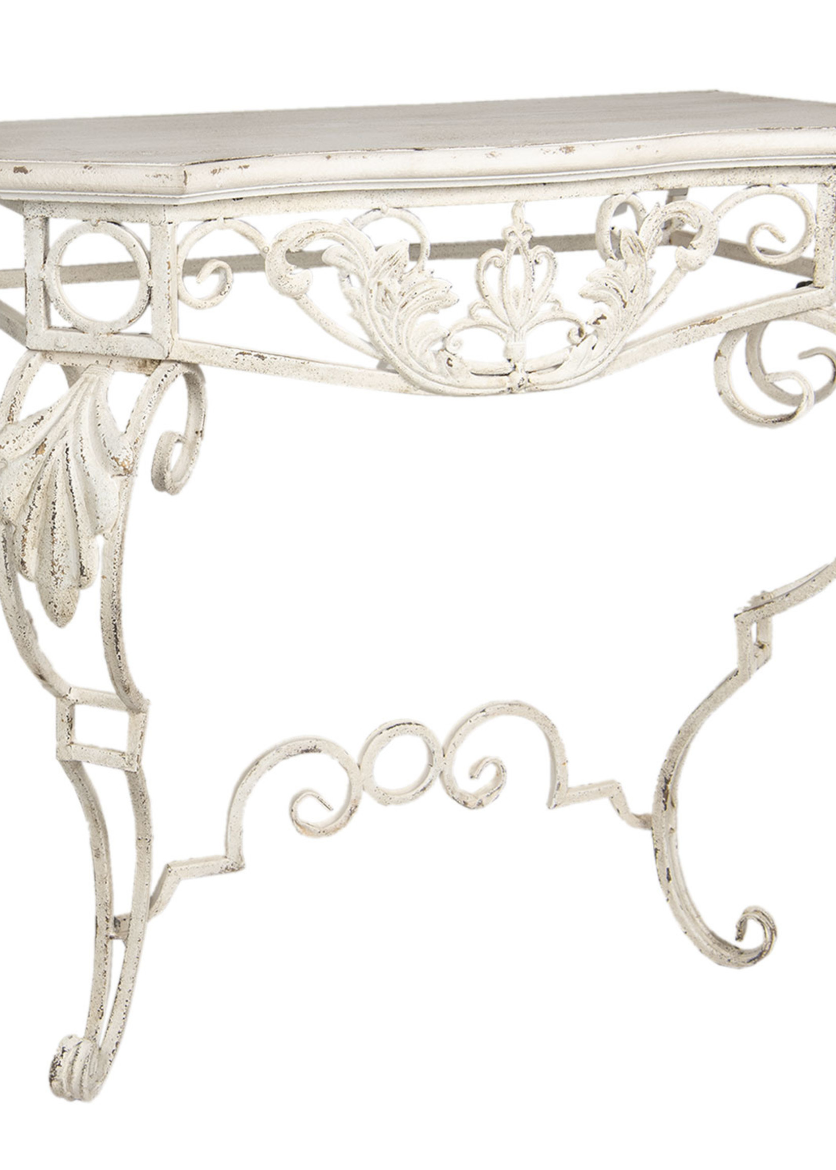 Clayre & Eef Table murale 86*44*81 cm 50435