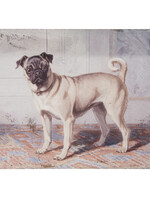 Clayre & Eef Schilderij hond 73*3*55 cm 50444