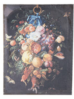 Clayre & Eef Peinture fleurs 55*3*73 cm 50450