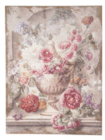 Clayre & Eef Peinture vase avec fleurs 55*3*73 cm 50455