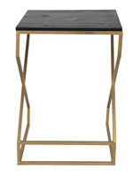 Clayre & Eef Bijzettafel 40*40*55 cm 50464